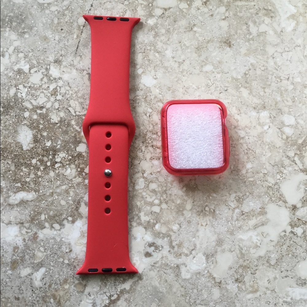 Silicone Band / Case For IWatch Series 1, 2, 3, 4